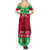 Personalised Wales Christmas Summer Maxi Dress Nadolig Llawen Cymru Unique Version - Wonder Print Shop