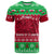 Personalised Wales Christmas T Shirt Nadolig Llawen Cymru Unique Version - Wonder Print Shop