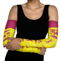 West Indies Cricket Custom Arm Sleeves Windies Palm Tree Tropical Style - Wonder Print Shop