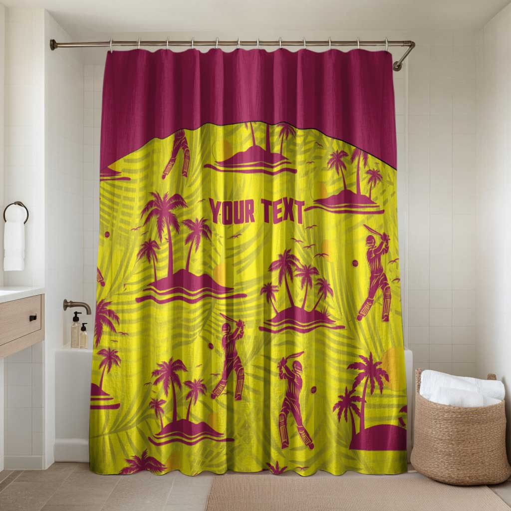 West Indies Cricket Custom Bathroom Set Windies Palm Tree Tropical Style - Wonder Print Shop