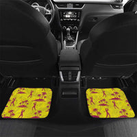 West Indies Cricket Custom Car Mats Windies Palm Tree Tropical Style - Wonder Print Shop