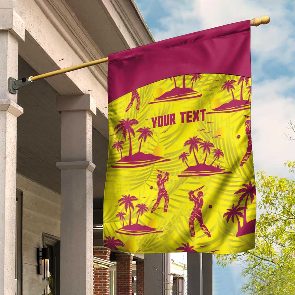 West Indies Cricket Custom Garden Flag Windies Palm Tree Tropical Style - Wonder Print Shop