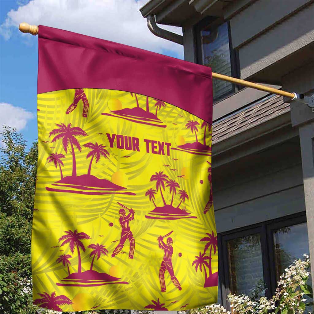 West Indies Cricket Custom Garden Flag Windies Palm Tree Tropical Style - Wonder Print Shop
