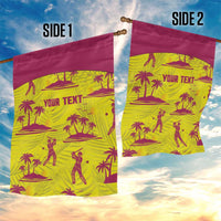 West Indies Cricket Custom Garden Flag Windies Palm Tree Tropical Style - Wonder Print Shop