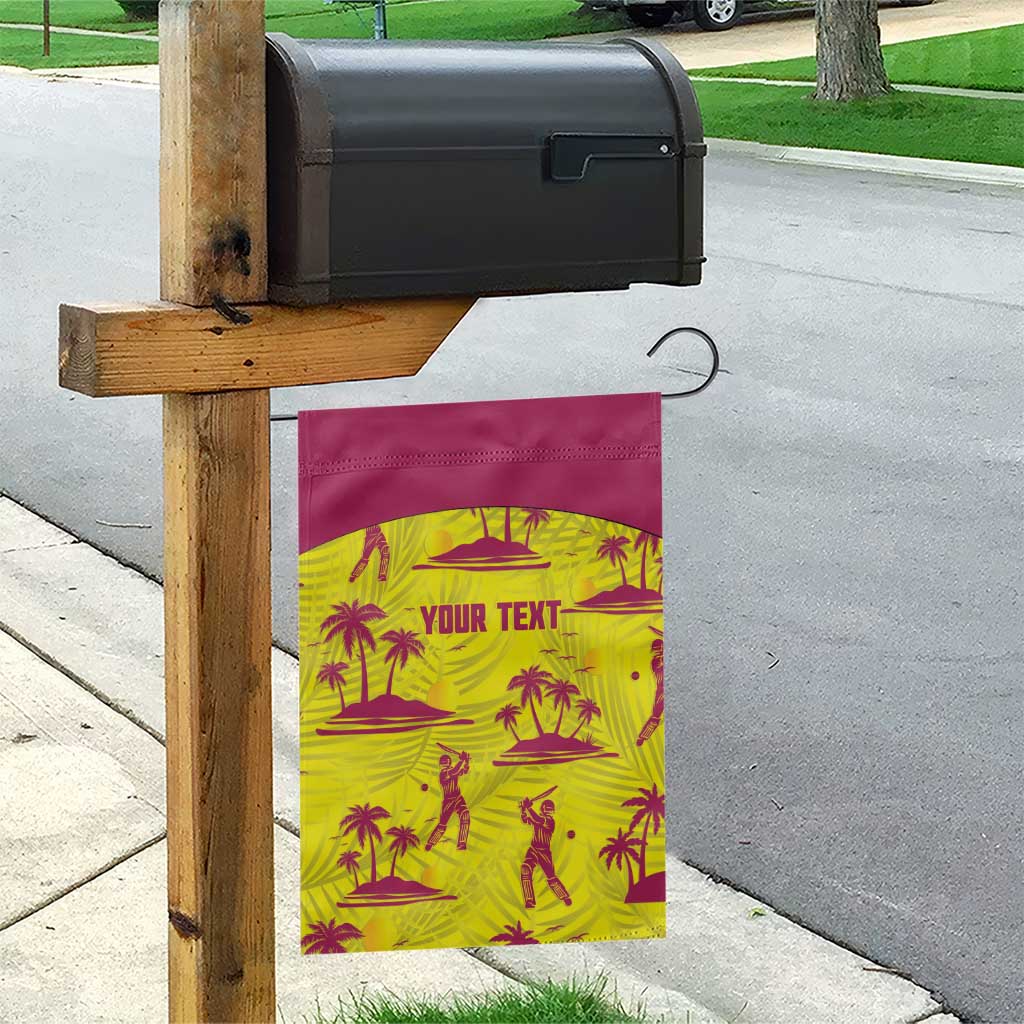 West Indies Cricket Custom Garden Flag Windies Palm Tree Tropical Style - Wonder Print Shop