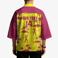 West Indies Cricket Custom Kimono Windies Palm Tree Tropical Style - Wonder Print Shop