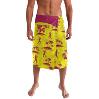 West Indies Cricket Custom Lavalava Windies Palm Tree Tropical Style - Wonder Print Shop