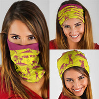 West Indies Cricket Custom Neck Gaiter Windies Palm Tree Tropical Style - Wonder Print Shop