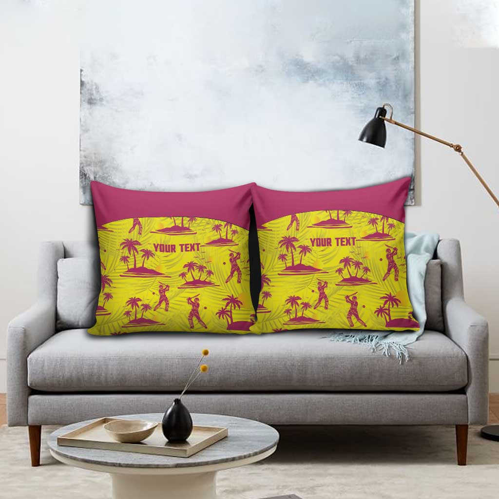 West Indies Cricket Custom Pillow Cover Windies Palm Tree Tropical Style - Wonder Print Shop
