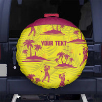 West Indies Cricket Custom Spare Tire Cover Windies Palm Tree Tropical Style - Wonder Print Shop