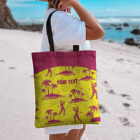 West Indies Cricket Custom Tote Bag Windies Palm Tree Tropical Style - Wonder Print Shop