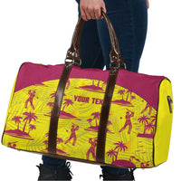West Indies Cricket Custom Travel Bag Windies Palm Tree Tropical Style - Wonder Print Shop