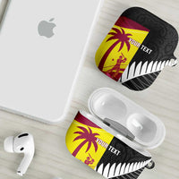 New Zealand and West Indies Cricket Custom AirPods Case Black Cap Windies Together - Wonder Print Shop
