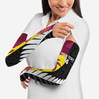 New Zealand and West Indies Cricket Custom Arm Sleeves Black Cap Windies Together - Wonder Print Shop