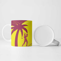 New Zealand and West Indies Cricket Custom Ceramic Mug Black Cap Windies Together - Wonder Print Shop