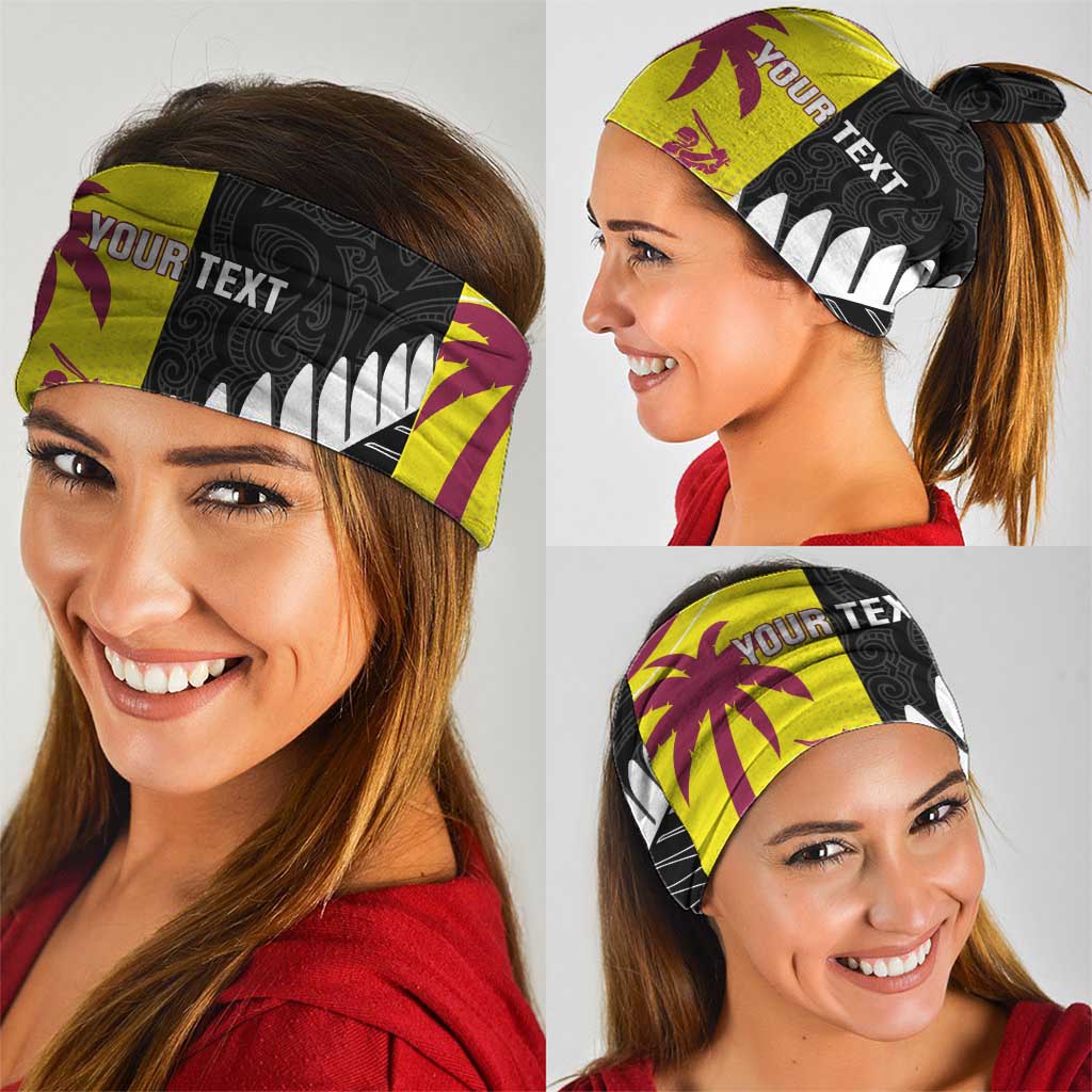 New Zealand and West Indies Cricket Custom Neck Gaiter Black Cap Windies Together - Wonder Print Shop