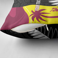 New Zealand and West Indies Cricket Custom Pillow Cover Black Cap Windies Together - Wonder Print Shop