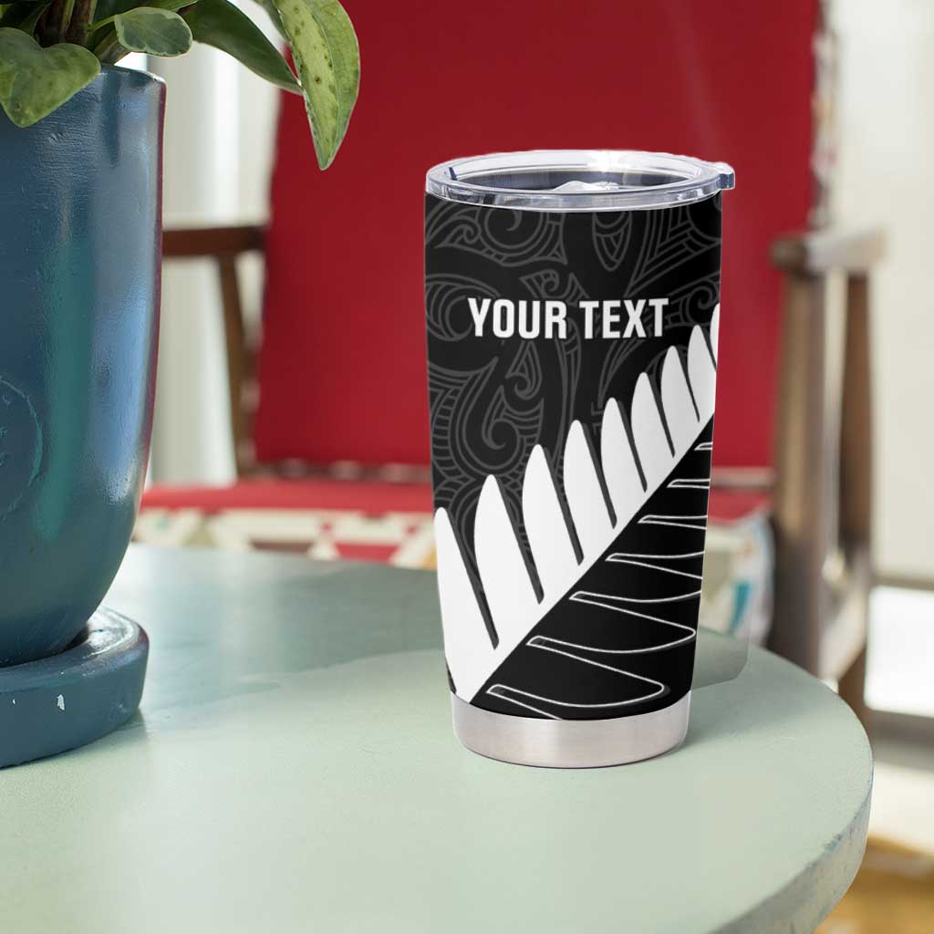 New Zealand and West Indies Cricket Custom Tumbler Cup Black Cap Windies Together - Wonder Print Shop