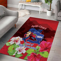 Ayiti-Cheri Independence Day Area Rug Land of High Mountains - Wonder Print Shop