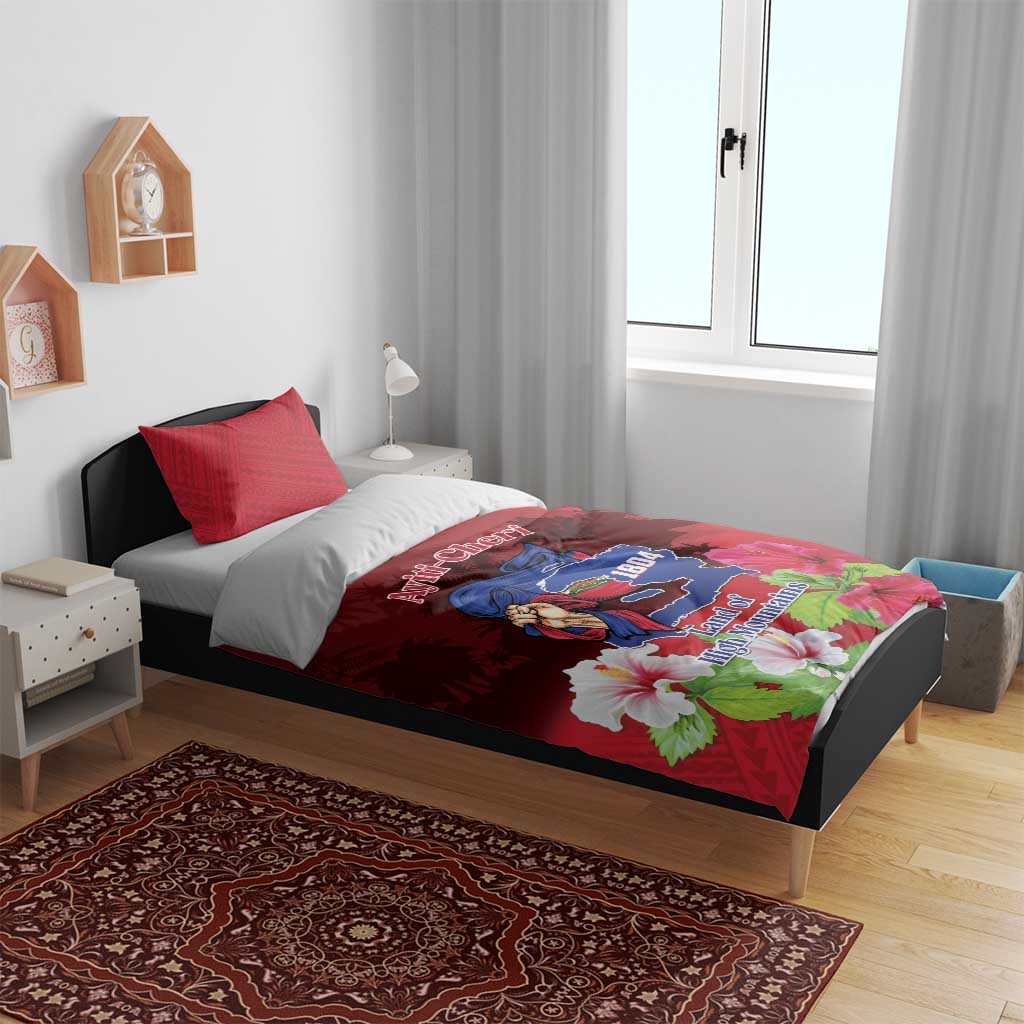 Ayiti-Cheri Independence Day Bedding Set Land of High Mountains - Wonder Print Shop