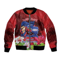 Ayiti-Cheri Independence Day Bomber Jacket Land of High Mountains - Wonder Print Shop