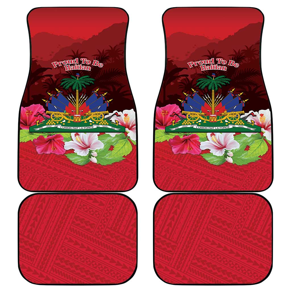 Ayiti-Cheri Independence Day Car Mats Land of High Mountains - Wonder Print Shop