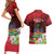 Ayiti-Cheri Independence Day Couples Matching Short Sleeve Bodycon Dress and Hawaiian Shirt Land of High Mountains - Wonder Print Shop