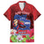 Ayiti-Cheri Independence Day Family Matching Long Sleeve Bodycon Dress and Hawaiian Shirt Land of High Mountains - Wonder Print Shop
