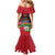 Ayiti-Cheri Independence Day Family Matching Mermaid Dress and Hawaiian Shirt Land of High Mountains - Wonder Print Shop