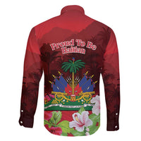 Ayiti-Cheri Independence Day Family Matching Off Shoulder Short Dress and Hawaiian Shirt Land of High Mountains - Wonder Print Shop