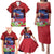 Ayiti-Cheri Independence Day Family Matching Puletasi and Hawaiian Shirt Land of High Mountains - Wonder Print Shop
