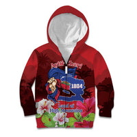 Ayiti-Cheri Independence Day Kid Hoodie Land of High Mountains - Wonder Print Shop