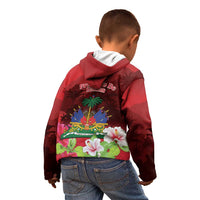 Ayiti-Cheri Independence Day Kid Hoodie Land of High Mountains - Wonder Print Shop