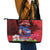 Ayiti-Cheri Independence Day Leather Tote Bag Land of High Mountains - Wonder Print Shop