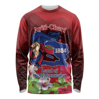 Ayiti-Cheri Independence Day Long Sleeve Shirt Land of High Mountains - Wonder Print Shop