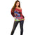 Ayiti-Cheri Independence Day Off Shoulder Sweater Land of High Mountains - Wonder Print Shop