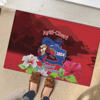 Ayiti-Cheri Independence Day Rubber Doormat Land of High Mountains - Wonder Print Shop
