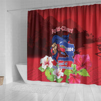 Ayiti-Cheri Independence Day Shower Curtain Land of High Mountains