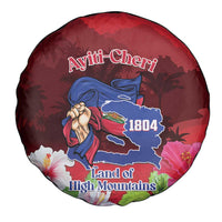 Ayiti-Cheri Independence Day Spare Tire Cover Land of High Mountains - Wonder Print Shop