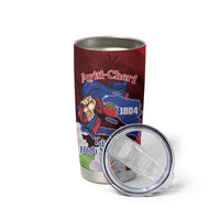 Ayiti-Cheri Independence Day Tumbler Cup Land of High Mountains - Wonder Print Shop