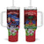 Ayiti-Cheri Independence Day Tumbler With Handle Land of High Mountains - Wonder Print Shop