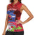 Ayiti-Cheri Independence Day Women Sleeveless Polo Shirt Land of High Mountains - Wonder Print Shop