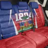 Personalized Haiti 1804 Back Car Seat Cover Happy Ayiti Independence Day LT14
