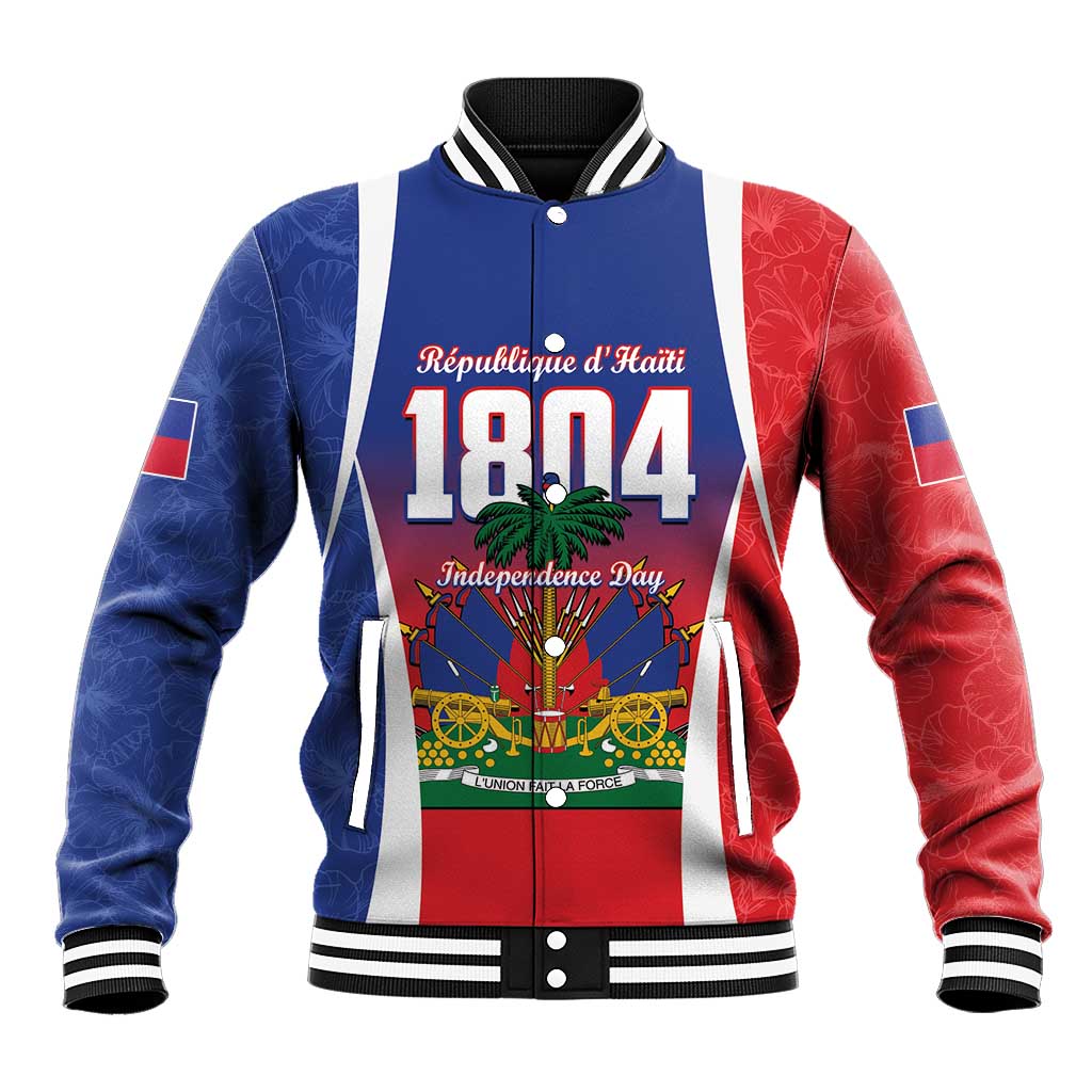 Personalized Haiti 1804 Baseball Jacket Happy Ayiti Independence Day LT14