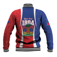 Personalized Haiti 1804 Baseball Jacket Happy Ayiti Independence Day LT14