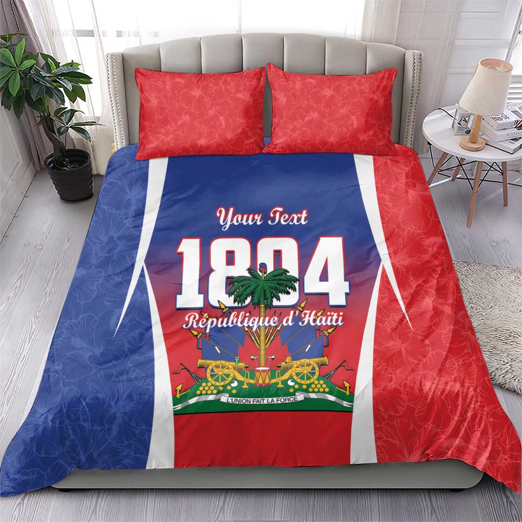 Personalized Haiti 1804 Bedding Set Happy Ayiti Independence Day LT14