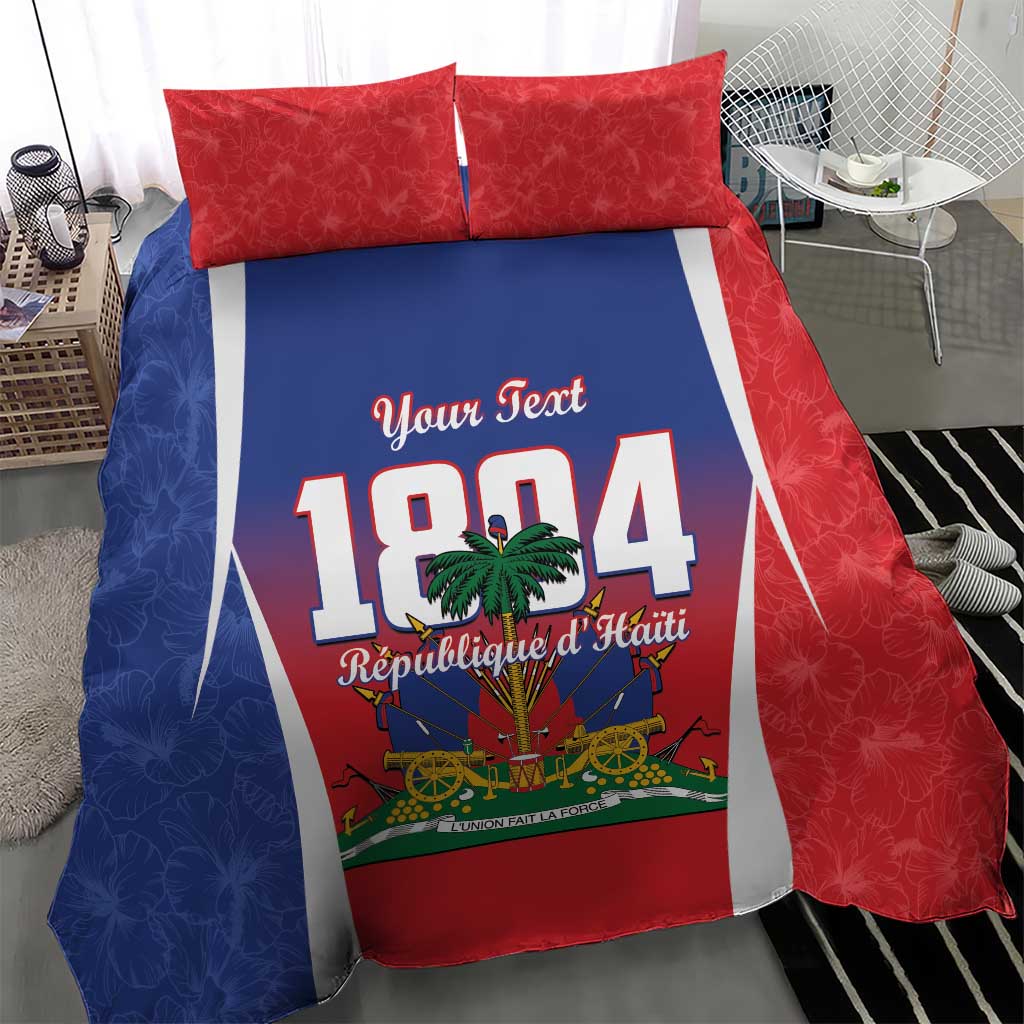 Personalized Haiti 1804 Bedding Set Happy Ayiti Independence Day LT14