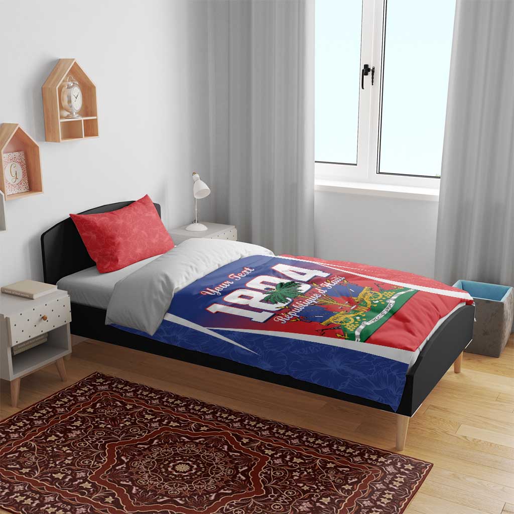 Personalized Haiti 1804 Bedding Set Happy Ayiti Independence Day LT14
