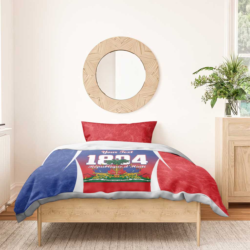 Personalized Haiti 1804 Bedding Set Happy Ayiti Independence Day LT14