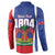 Personalized Haiti 1804 Button Sweatshirt Happy 221st Independence Anniversary - Wonder Print Shop